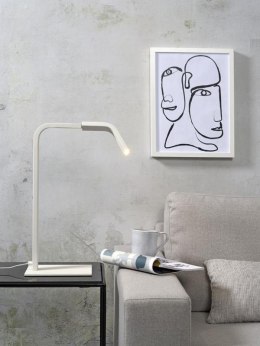 Lampa biurkowa nowoczesna LED ZURICH biała