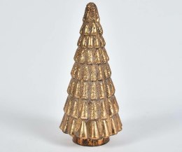 Choinka szklana dekoracyjna złota Bosco 2